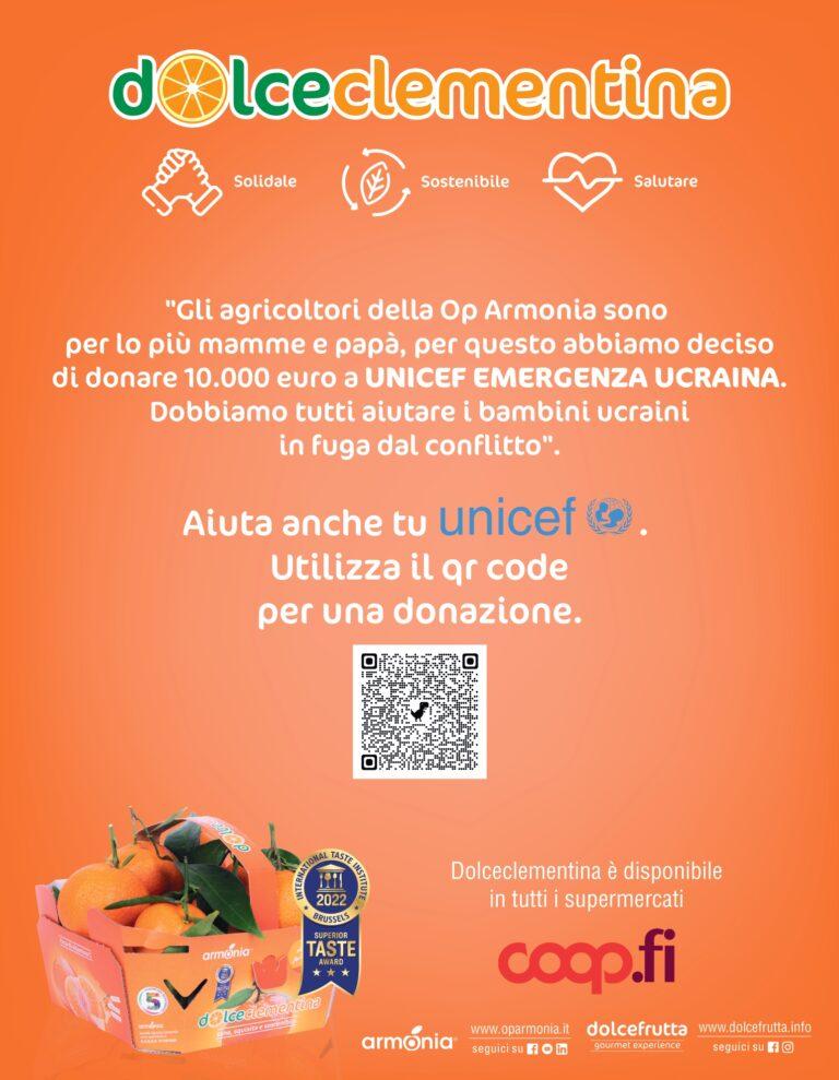 Scopri di più sull'articolo La nostra donazione a favore di UNICEF emergenza Ucraina